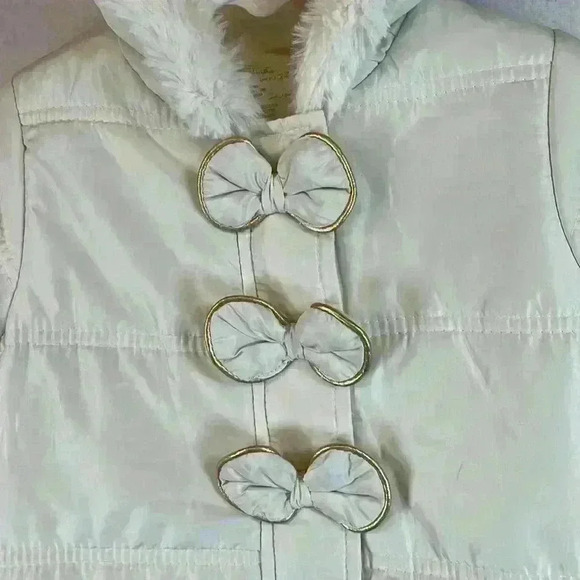 First Impressions Snowsuit Cream Infant Girl 12 Months NWT Hood - Picture 3 of 9